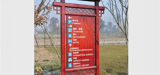 简述户外导视牌和户外宣传栏