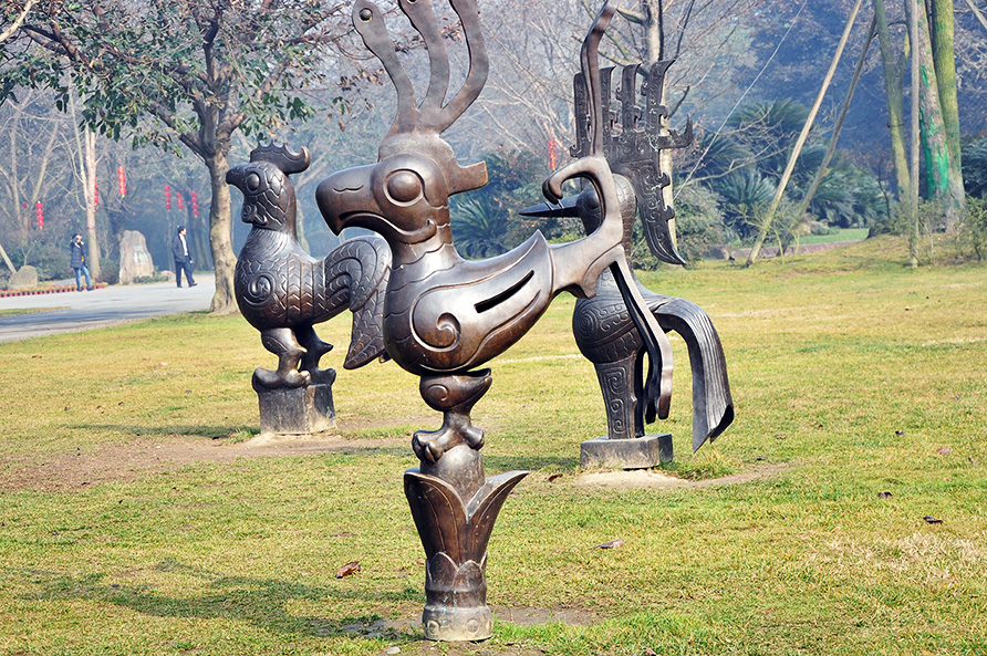 十二生肖雕塑 十二生肖雕塑