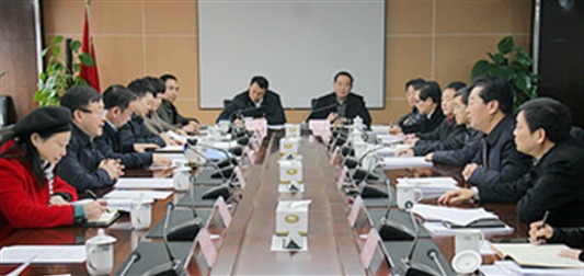 宜宾市、广元市、资阳市、四川旅游投资集团领导来文化和旅游厅商谈文化旅游经济发展工作